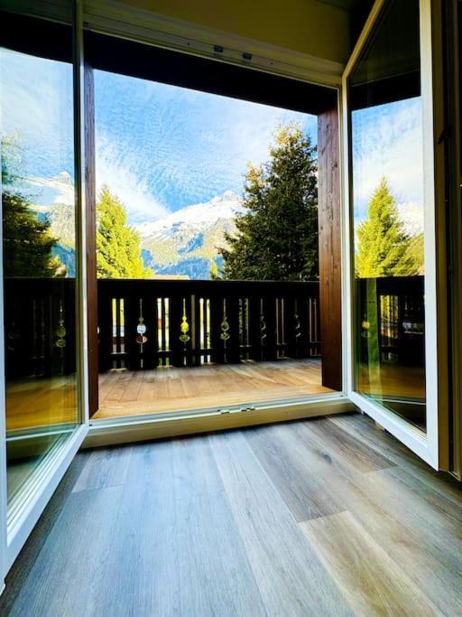 Bellevue & Classy Mountain View Apartment Kandersteg Ngoại thất bức ảnh