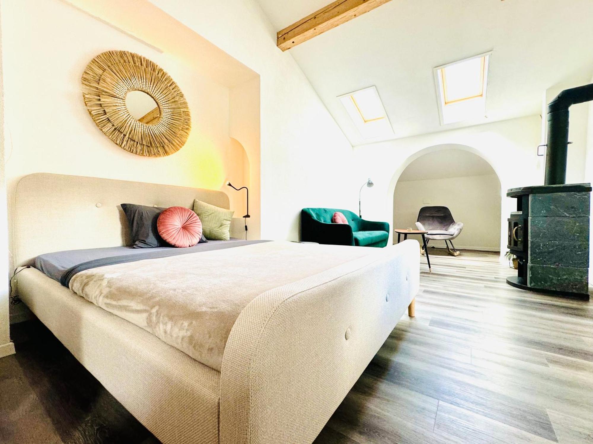 Bellevue & Classy Mountain View Apartment Kandersteg Ngoại thất bức ảnh