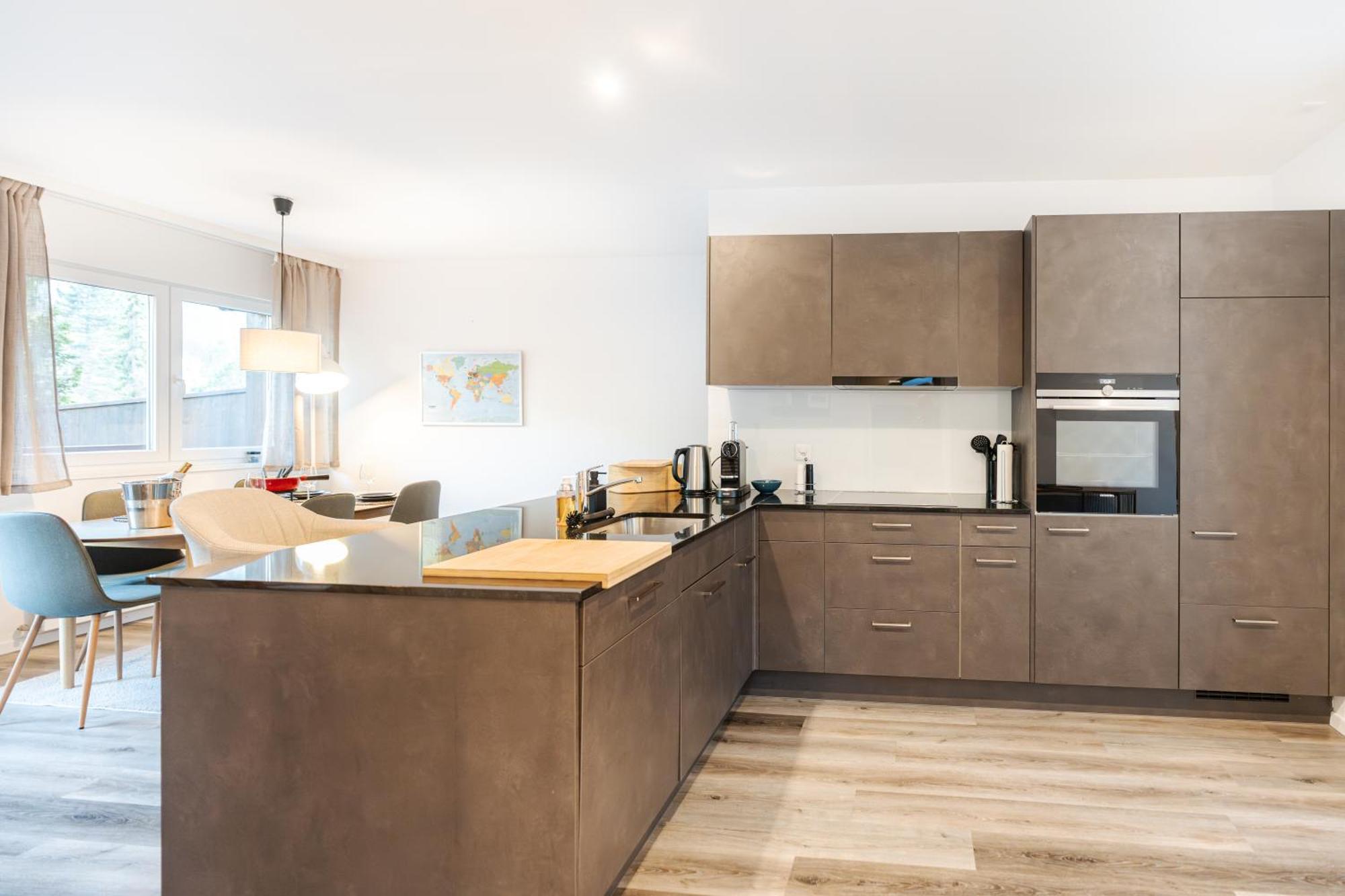 Bellevue & Classy Mountain View Apartment Kandersteg Ngoại thất bức ảnh
